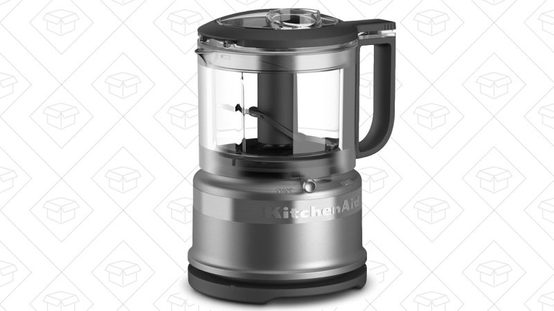 KitchenAid 3.5 Cup Mini Food Processor | $30 | Amazon
